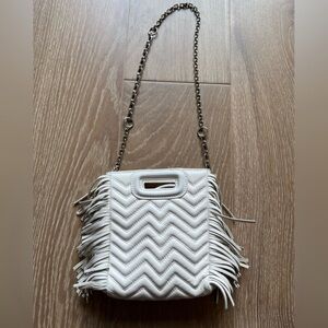 MAJE Chevron Mini M Bag